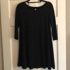 Black swing dress size S